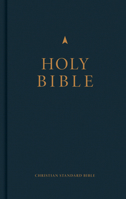 CSB Church Bible, Navy Hardcover, Black Letter, Presentation Page, Full-Color Maps, Easy-to-Read Bible Serif Type B0F7DY1BN1 Book Cover