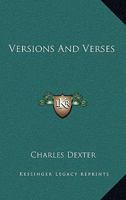 Versions And Verses 0548484643 Book Cover