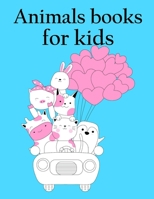 Animals books for kids: Coloring Pages with Funny Animals, Adorable and Hilarious Scenes from variety pets 1709667834 Book Cover