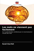 Les mots ne viennent pas facilement 6203207241 Book Cover