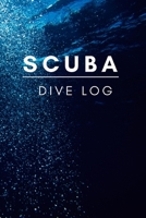 Scuba Dive Log: Divers log book for 100 dives - Scuba Diving Logbook - 6x9 1089385161 Book Cover