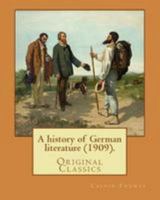 History of German Literature 1977522246 Book Cover