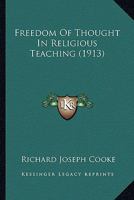 Freedom of Thought in Religious Teaching 1104057018 Book Cover