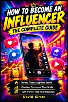 How to Become an Influencer: The Complete Guide: From Instagram Profile to Launch Campaign – Content, Community, Monetization and Growth on TikTok, Instagram and YouTube B0H4D4YT7Z Book Cover