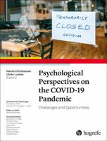 Psychological Perspectives on the Covid-19 Pandemic: Challenges and Opportunities (231) (Zeitschrift Für Psychologie, 2) 0889376344 Book Cover