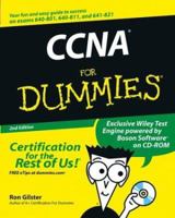 CCNA for Dummies 0764506900 Book Cover