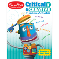 Critical and Creative Thinking Activities, Grade 5 1596734051 Book Cover