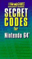 Secret Codes for Nintendo 64 1566866928 Book Cover