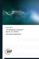 A Modern Utopia de H. G. Wells 3841628362 Book Cover