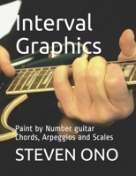 Interval Graphics: Paint by Number Guitar Chords, Arpeggios and Scales 1690014180 Book Cover