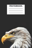 Eagle Journal & Notebook: 6x9 Lined Ruled Composition Notebook & Journal - Perfect for Writing School College etc. - Eagle Journal for Women Men Teens Girls Kids vol. 4 1660183634 Book Cover