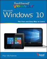 Teach Yourself VISUALLY Windows 10 Anniversary Update 1119311187 Book Cover