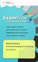 Great Writing 3: From Great Paragraphs to Great Essays - ExamView Assessment Suite, Second Edition 1424062136 Book Cover