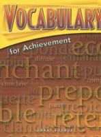 Vocabulary for Achievement: Sixth Course B00A2OOHAI Book Cover