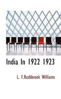 India In 1922 1923 0530480557 Book Cover
