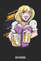 Notebook: A5 Liniert Bierbrau Buch, Notizbuch für Biebrauer, Hobbybrauer, Bier Brauen 120 Seiten 6x9 | Organizer Schreibheft Planer zum Ausfüllen (German Edition) 1679365266 Book Cover