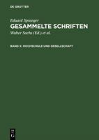 Hochschule Und Gesellschaft 3111079112 Book Cover