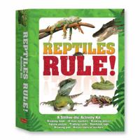Reptiles Rule!: A Slither-ific Activity Kit (I Love Kits) 1600585655 Book Cover