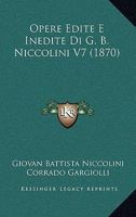 Opere Edite E Inedite .. 1148566023 Book Cover