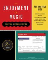 Recordings Disc: For the Enjoyment of Music, Essential Listening Edition 0393921050 Book Cover