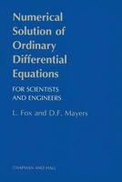 Numerical Solution of Ordinary Differential Equations 9401079072 Book Cover