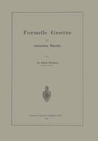 Formelle Gesetze Im Romischen Rechte 3662321696 Book Cover