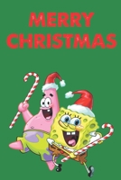 Merry Christmas Spongebob: Notebook for Kids,Funny Kids Gift, Lined Notebook for Kids,Large 6"x9" 100 pages (Blank Lined NoteBook) 1672375347 Book Cover