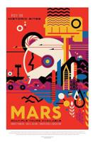 Mars: NASA JPL Visions of the Future Voyager Notebook Journal Diary Logbook 1075517885 Book Cover