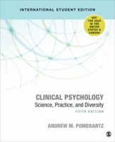 Clinical Psychology - International Student Edition: Science, Practice, and Diversity 154438548X Book Cover