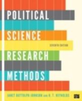 Political Science Research Methods 1568023294 Book Cover