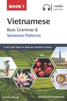 Vietnamese Basic Grammar and Sentence Patterns - Book 1 (Audio available): A self-study reference book for absolute beginners in Southern dialect (Vietnamese Sentence Patterns) B085DRVTMV Book Cover