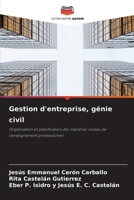 Gestion d'entreprise, génie civil 6207322738 Book Cover