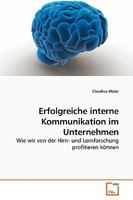 Erfolgreiche interne Kommunikation im Unternehmen 3639188195 Book Cover