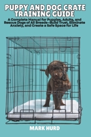 PUPPY AND DOG CRATE TRAINING GUIDE: A Complete Manual for Puppies, Adults, and Rescue Dogs of All Breeds—Build Trust, Eliminate Anxiety, and Create a ... for Life (POSITIVE REINFORCEMENT PET HOME) B0FF49PZJ8 Book Cover