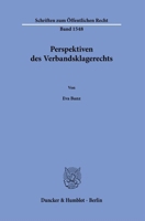 Perspektiven Des Verbandsklagerechts (German Edition) 3428192621 Book Cover
