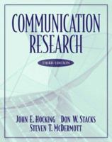 Communication Research 0321088077 Book Cover