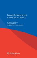 Private International Law in South Africa 904115180X Book Cover