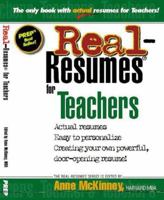 Real-Resumes for Teachers (Real-Resumes Series) (Real-Resumes Series) 1885288190 Book Cover