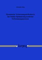 Dynamische Vermessungsmethoden in Der Online-Optimierung Moderner Verbrennungsmotoren 3832522824 Book Cover