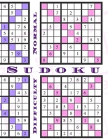 Sudoku: Difficulty Normal - 200 Sudokus with Solutions 1653225564 Book Cover