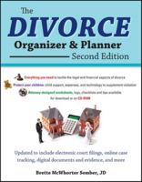 The Divorce Organizer and Planner 0071829970 Book Cover