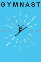Gymnast in Blue: A Composition Notebook for Girls 1795675403 Book Cover