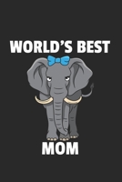 Elefant Notizbuch: Elefant Notizbuch für Liebhaber / Notizheft / Notizblock A5 (6x9in) Dotted Notebook / Punkteraster / 120 gepunktete Seiten (German Edition) 1672895987 Book Cover