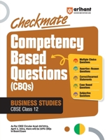 Checkmate CBQs Business Studies 12th 9364375823 Book Cover