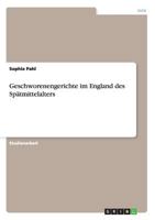 Geschworenengerichte im England des Sptmittelalters 365637077X Book Cover