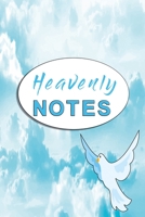 Heavenly notes: Godly notebook with dove 1089153023 Book Cover