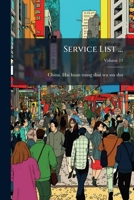 Service List ..., Volume 13... 1276929455 Book Cover