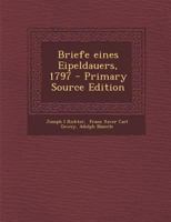 Briefe Eines Eipeldauers, 1797 1016642040 Book Cover