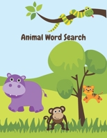 Animal Word Search: 54 Puzzles for Adults With Solutions B08N945BDM Book Cover