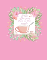 I Like Coffee More Than I Like People: 2020 Planner 1709919639 Book Cover